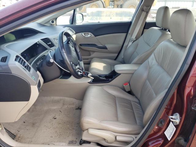 Photo 7 from auction – 2012 HONDA CIVIC EXL with VIN 19XFB2F92CE050626