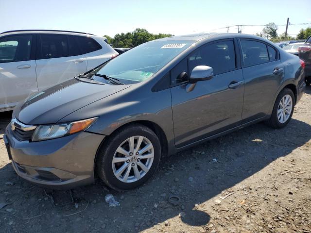HONDA CIVIC EXL 2012 with VIN 2HGFB2F97CH515746 - Photo from auction