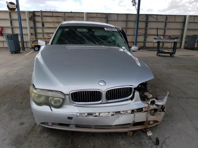 Photo 5 from auction – 2003 BMW 745 LI with VIN WBAGN63453DS44125