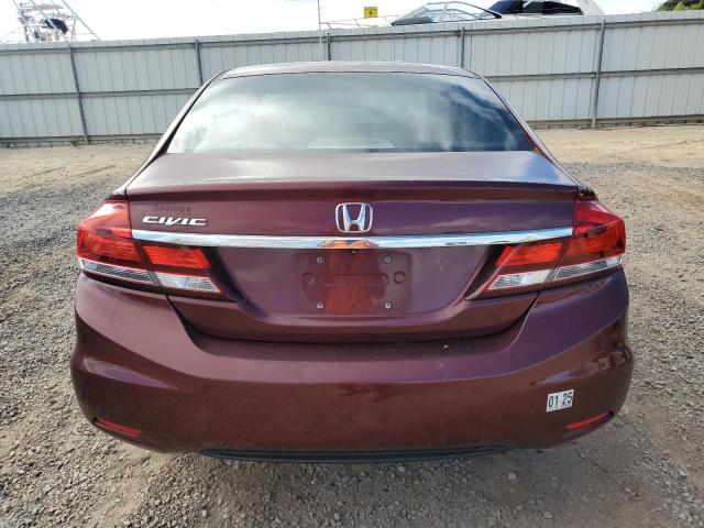 Photo 6 from auction – 2014 HONDA CIVIC LX with VIN 19XFB2F56EE008931