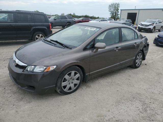 HONDA CIVIC LX 2010 with VIN 19XFA1F55AE055200 - Photo from auction
