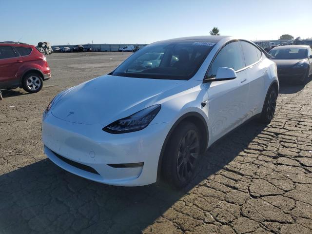 TESLA MODEL Y 2022 with VIN 7SAYGDEE1NF394985 - Photo from auction