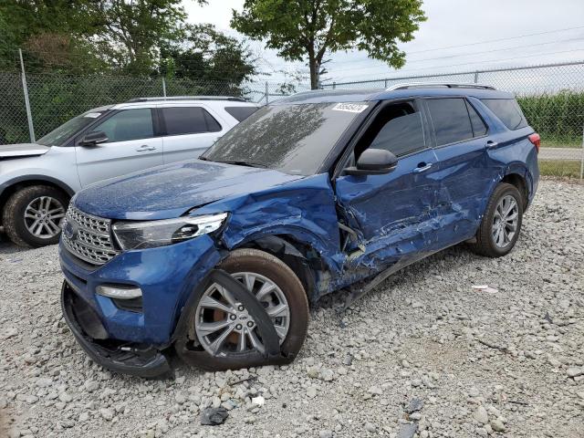 FORD EXPLORER L 2022 with VIN 1FMSK8FH1NGB70988 - Photo from auction