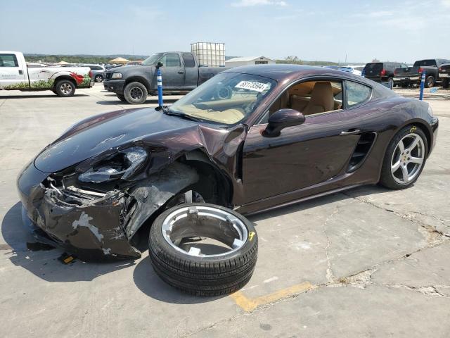 PORSCHE CAYMAN 2017 with VIN WP0AA2A87HS270859 - Photo from auction