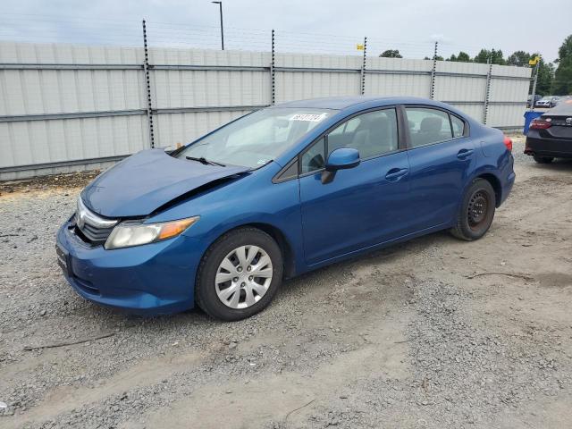 HONDA CIVIC LX 2012 with VIN 2HGFB2F57CH570159 - Photo from auction