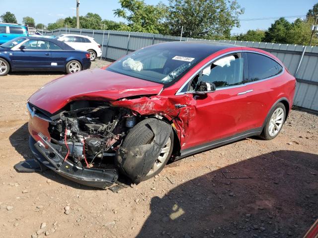 TESLA MODEL X 2019 with VIN 5YJXCBE2XKF160760 - Photo from auction