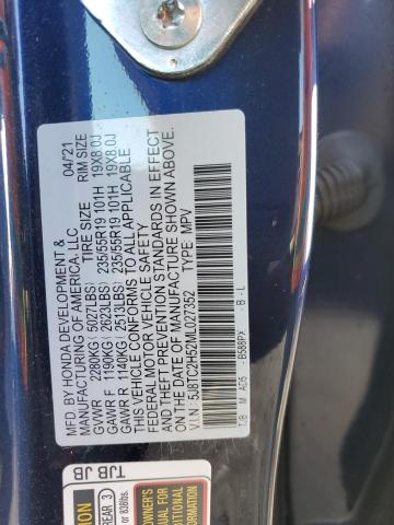 Photo 14 from auction – 2021 ACURA RDX TECHNO with VIN 5J8TC2H52ML027352