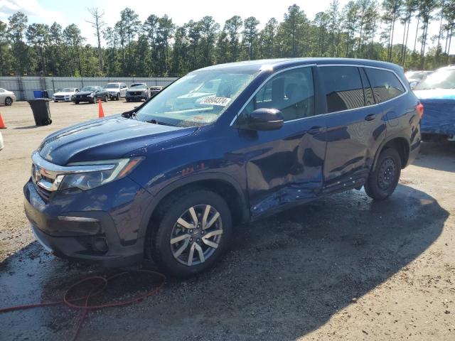 HONDA PILOT EXL 2021 with VIN 5FNYF5H50MB000750 - Photo from auction