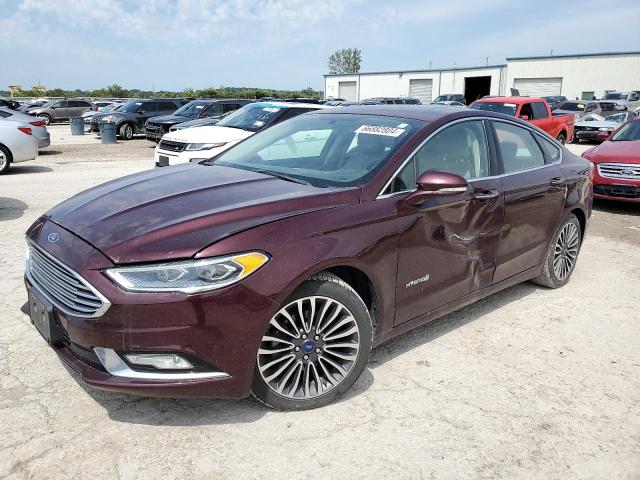 FORD FUSION SE 2017 with VIN 3FA6P0LU2HR105015 - Photo from auction