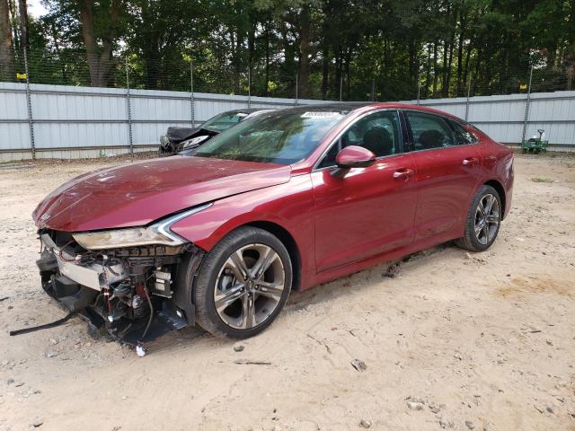 KIA K5 EX 2022 with VIN 5XXG34J22NG085409 - Photo from auction