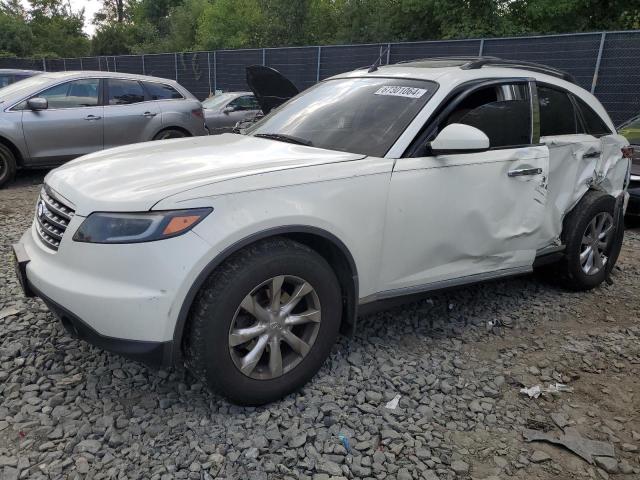 INFINITI FX35 2008 with VIN JNRAS08W08X205232 - Photo from auction