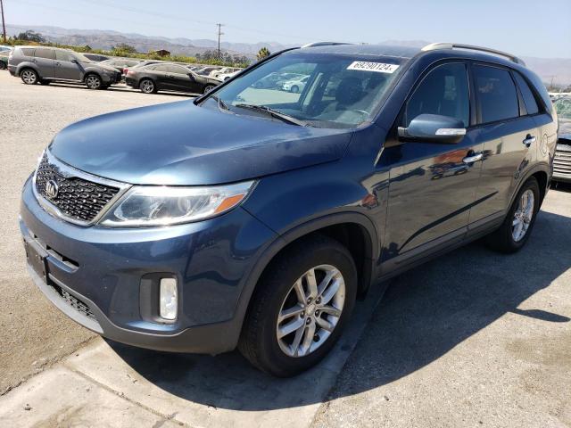 KIA SORENTO LX 2015 with VIN 5XYKT4A65FG604804 - Photo from auction