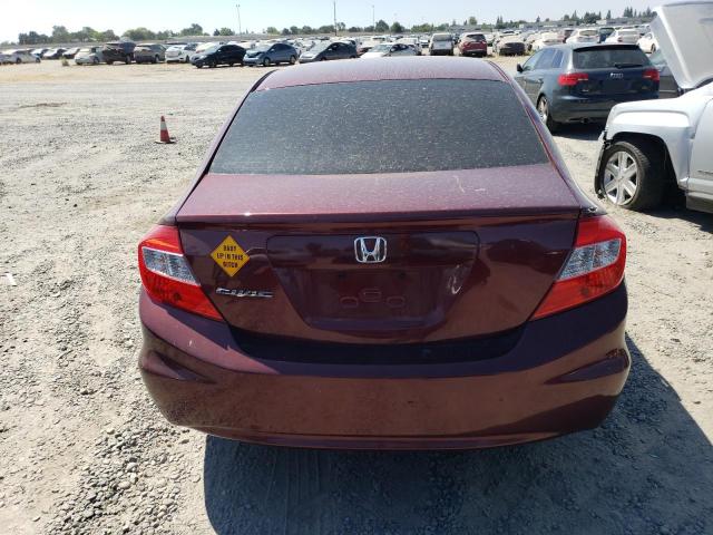 Photo 6 from auction – 2012 HONDA CIVIC LX with VIN 2HGFB2F54CH565307