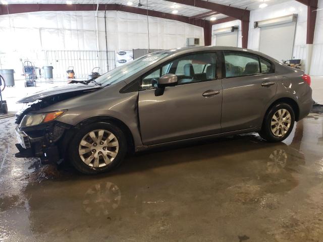 HONDA CIVIC LX 2012 with VIN 19XFB2F55CE055655 - Photo from auction