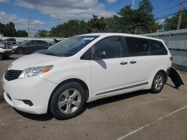 TOYOTA SIENNA 2012 with VIN 5TDZK3DC0CS252730 - Photo from auction