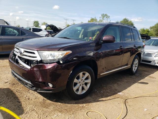 TOYOTA HIGHLANDER 2013 with VIN 5TDZK3EHXDS126371 - Photo from auction