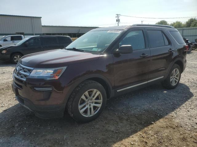 FORD EXPLORER X 2018 with VIN 1FM5K8DHXJGB73835 - Photo from auction