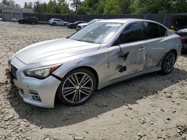 INFINITI Q50 BASE 2014 with VIN JN1BV7AP9EM671216 - Photo from auction