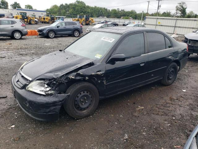 HONDA CIVIC EX 2002 with VIN 2HGES26752H544218 - Photo from auction