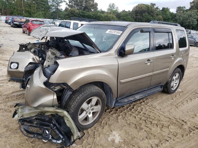 HONDA PILOT EXL 2011 with VIN 5FNYF4H52BB047916 - Photo from auction