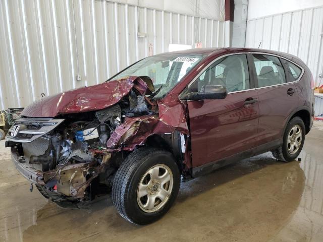 Photo 1 from auction – 2013 HONDA CR-V LX with VIN 5J6RM4H33DL035227