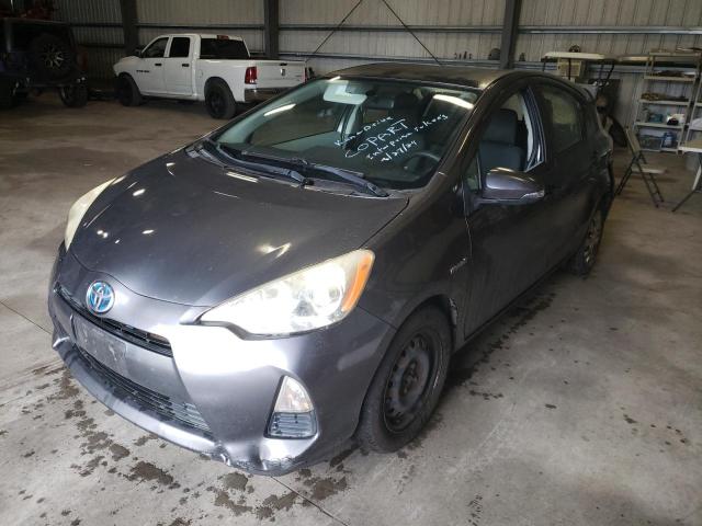 TOYOTA PRIUS C 2013 with VIN JTDKDTB31D1550068 - Photo from auction