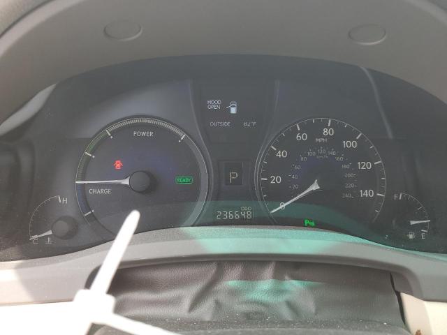 Photo 9 from auction – 2010 LEXUS RX 450H with VIN JTJBC1BA1A2021325