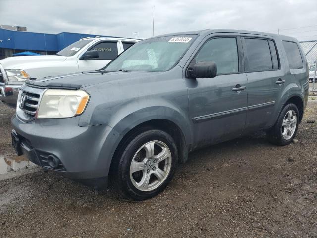 HONDA PILOT LX 2013 with VIN 5FNYF4H24DB503455 - Photo from auction