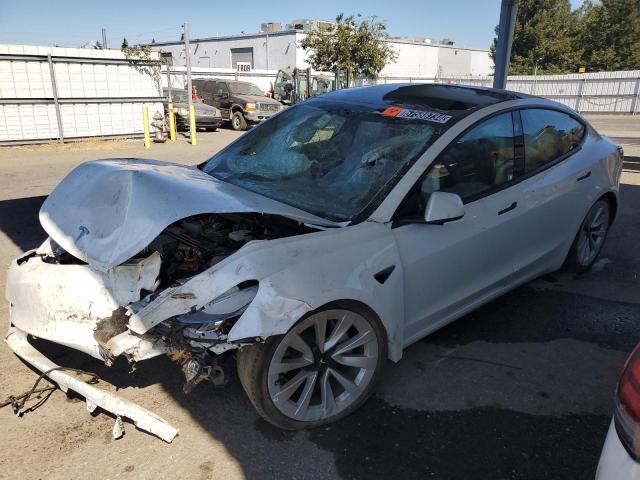 TESLA MODEL 3 2023 with VIN 5YJ3E1EB2PF456091 - Photo from auction
