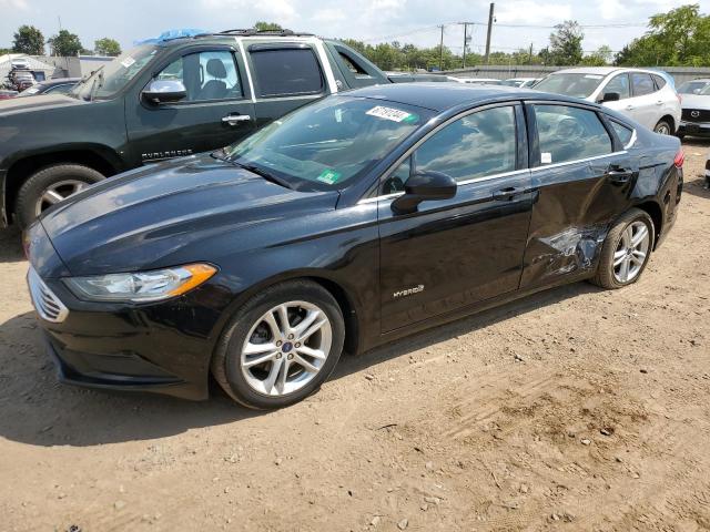 FORD FUSION SE 2018 with VIN 3FA6P0LU4JR102607 - Photo from auction