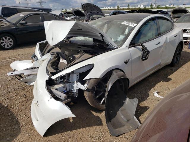 TESLA MODEL 3 2023 with VIN 5YJ3E1EA7PF656715 - Photo from auction