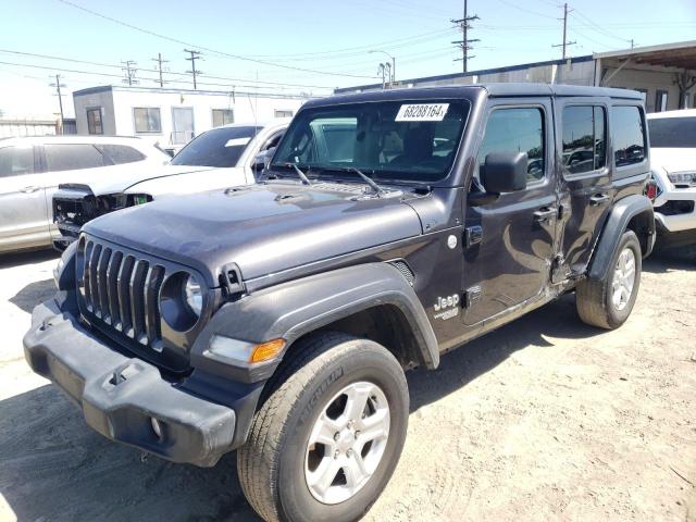 JEEP WRANGLER U 2021 with VIN 1C4HJXDN6MW523976 - Photo from auction