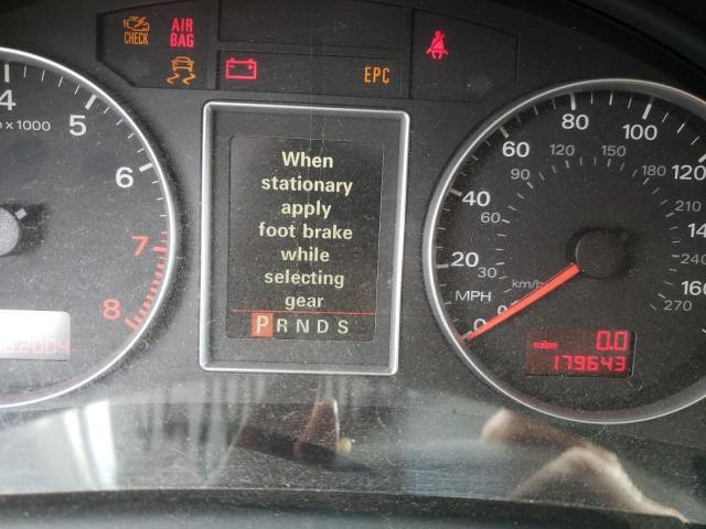 Photo 9 from auction – 2005 AUDI A4 3.2 QUA with VIN WAUDG78E45A525065