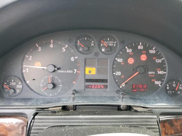 Photo 9 from auction – 1998 AUDI A4 2.8 QUA with VIN WAUED68D0WA002304