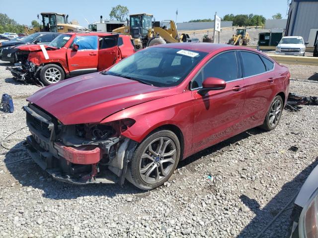 FORD FUSION SE 2017 with VIN 3FA6P0HD9HR244048 - Photo from auction