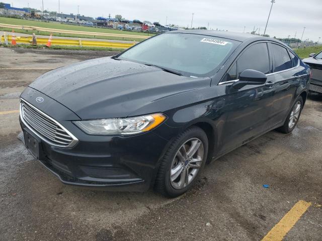 FORD FUSION SE 2018 with VIN 3FA6P0HD1JR144483 - Photo from auction