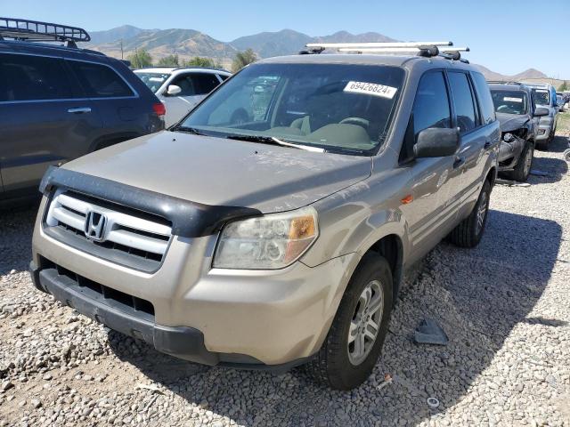 Photo 1 from auction – 2007 HONDA PILOT LX with VIN 2HKYF181X7H536455