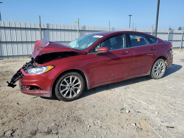 FORD FUSION SE 2017 with VIN 3FA6P0H74HR387340 - Photo from auction