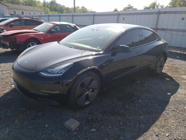 TESLA MODEL 3 2021 with VIN 5YJ3E1EB7MF858748 - Photo from auction