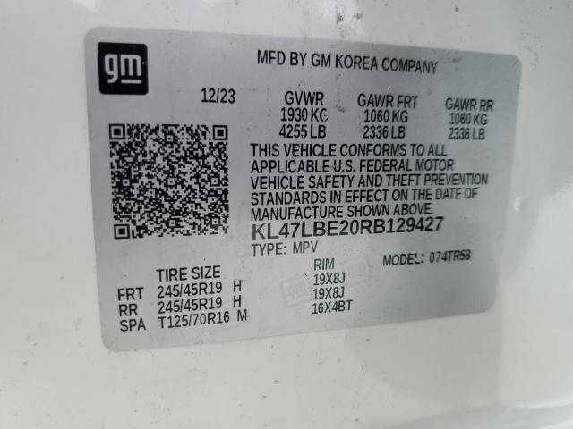 Photo 14 from auction – 2024 BUICK ENVISTA SP with VIN KL47LBE20RB129427