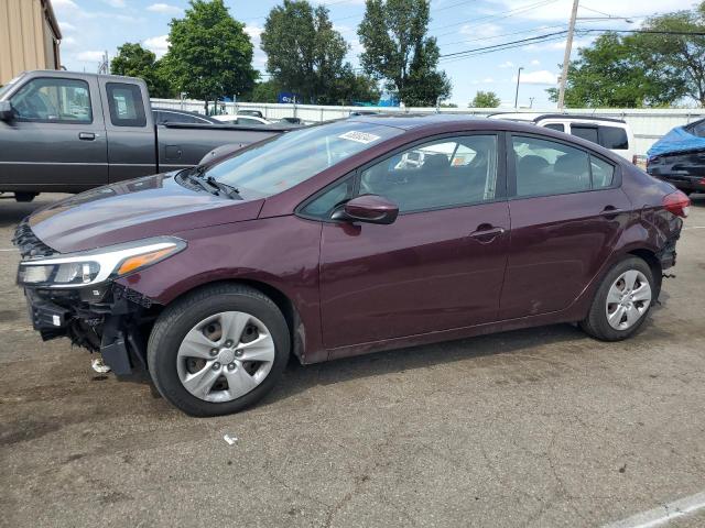 KIA FORTE LX 2017 with VIN 3KPFK4A77HE017758 - Photo from auction