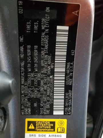 Photo 14 from auction – 2018 TOYOTA HIGHLANDER with VIN 5TDJZRFH3JS539934