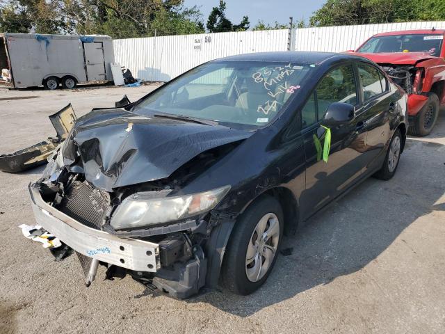 Photo 1 from auction – 2013 HONDA CIVIC LX with VIN 2HGFB2F53DH553182