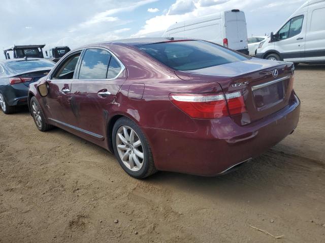 Photo 2 from auction – 2007 LEXUS LS 460 with VIN JTHBL46F875027204