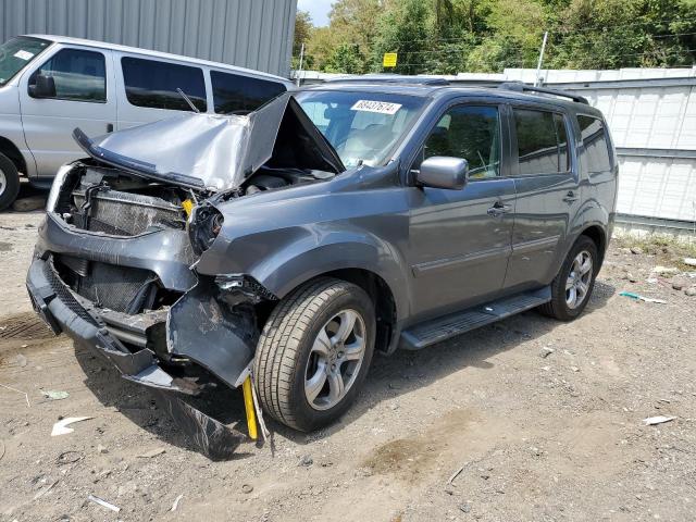 HONDA PILOT EXL 2012 with VIN 5FNYF4H56CB056376 - Photo from auction