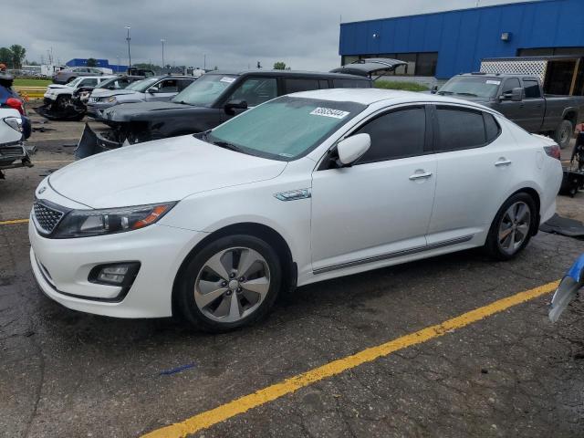 KIA OPTIMA HYB 2014 with VIN KNAGN4AD5E5072991 - Photo from auction