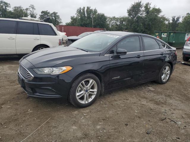 FORD FUSION SE 2018 with VIN 3FA6P0LU7JR238570 - Photo from auction