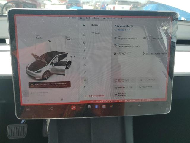 Photo 9 from auction – 2021 TESLA MODEL Y with VIN 5YJYGDEE7MF183513