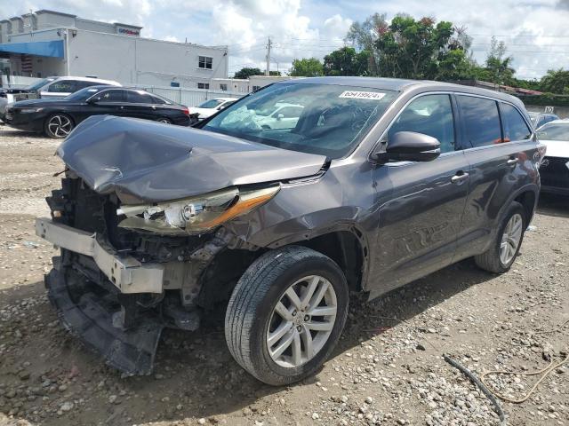 Photo 1 from auction – 2015 TOYOTA HIGHLANDER with VIN 5TDZARFH5FS012270