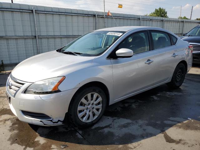 NISSAN SENTRA S 2015 with VIN 3N1AB7AP6FL632020 - Photo from auction